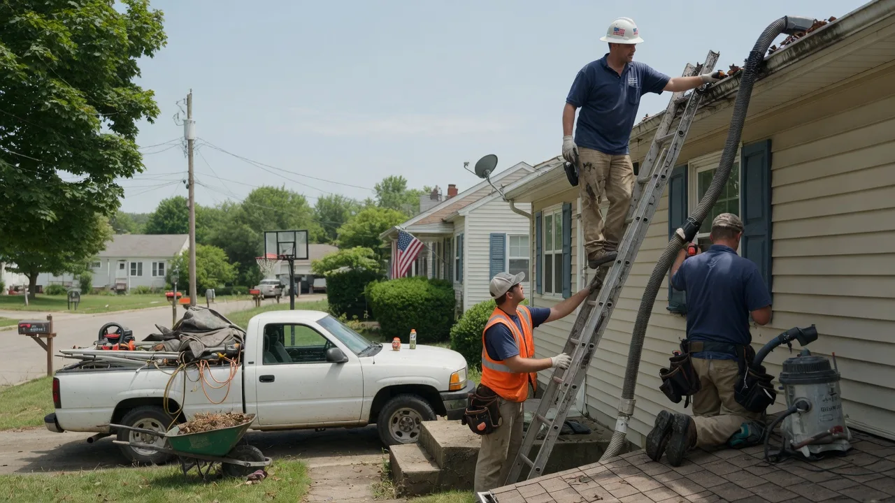 Gutter Installation in Davidsville, PA near me